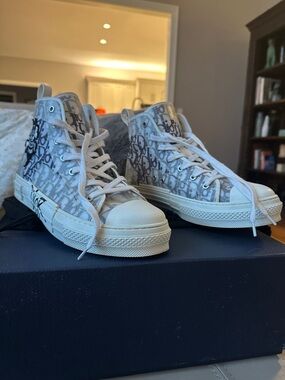 Mens US 13 / EU 46 Dior x Shawn Stüssy B23 High Top Sneakers, Worn